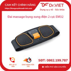 Đai massage bụng xung điện 02 điện cực EM32