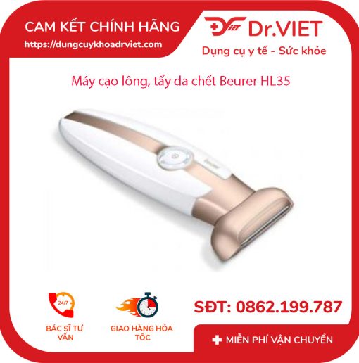 Máy cạo lông, tẩy da chết