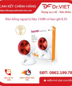 Đèn hồng ngoại trị liệu loại 150w có hẹn giờ