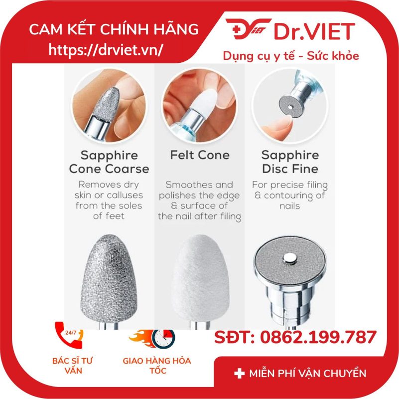 Thiết bị làm móng Beurer MP62