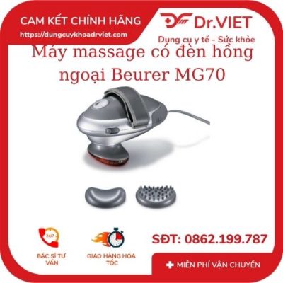 Máy massage có đèn hồng ngoại Beurer MG70