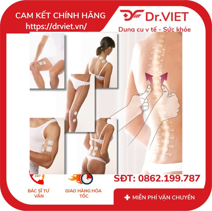 Máy điện châm 2 kênh 4 điện cực Beurer EM41