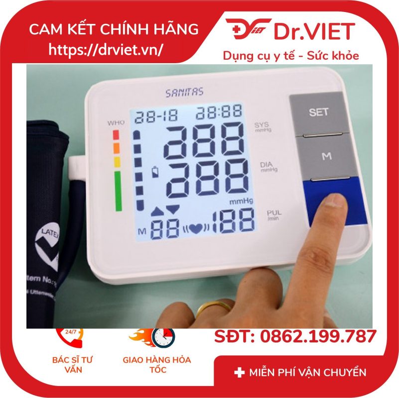 Máy đo huyết áp bắp tay Sanitas SBM38