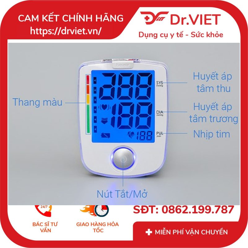 Máy đo huyết áp bắp tay Beurer BM44