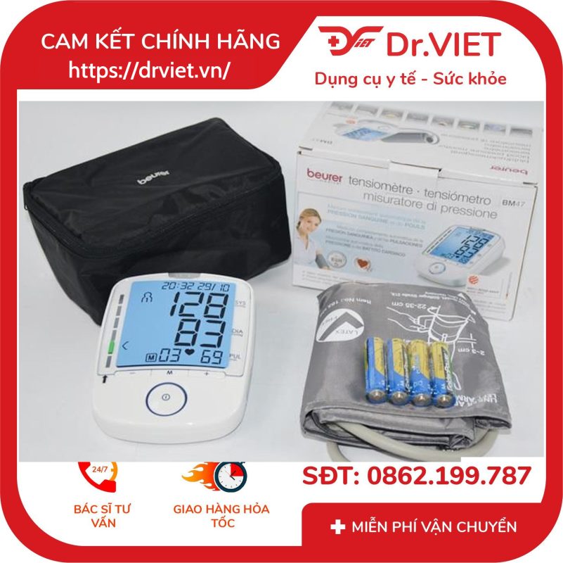 Máy đo huyết áp bắp tay Beurer BM47