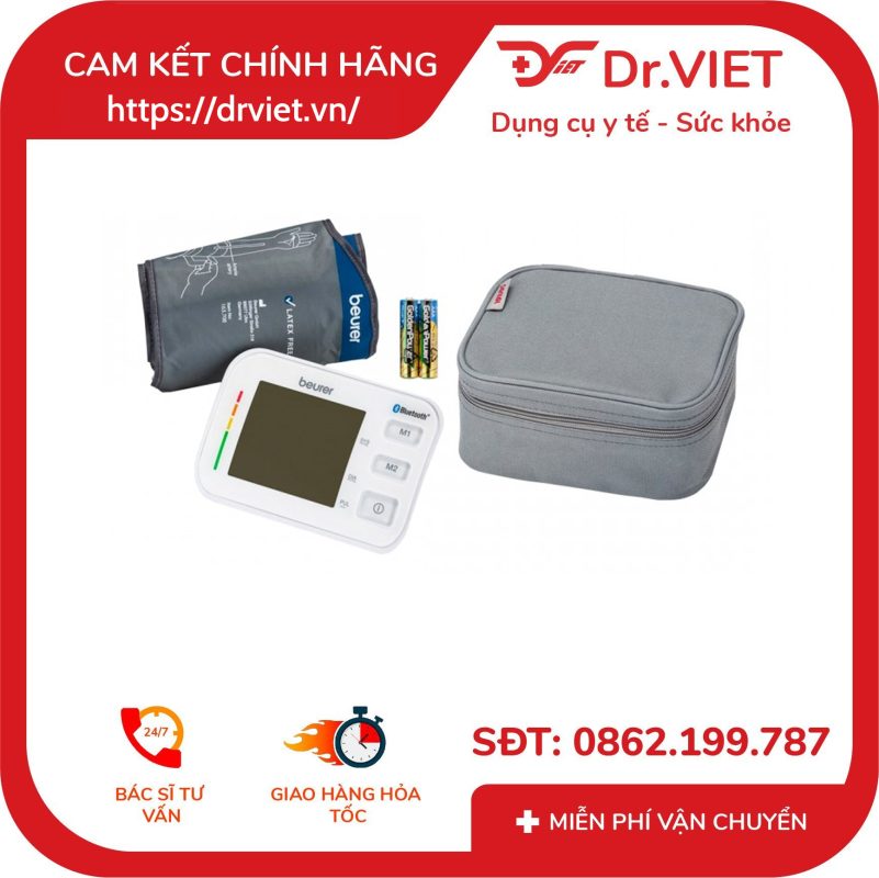 Máy đo huyết áp bắp tay Beurer BM57