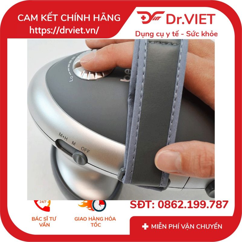 Máy massage cầm tay hồng ngoại Beurer MG70
