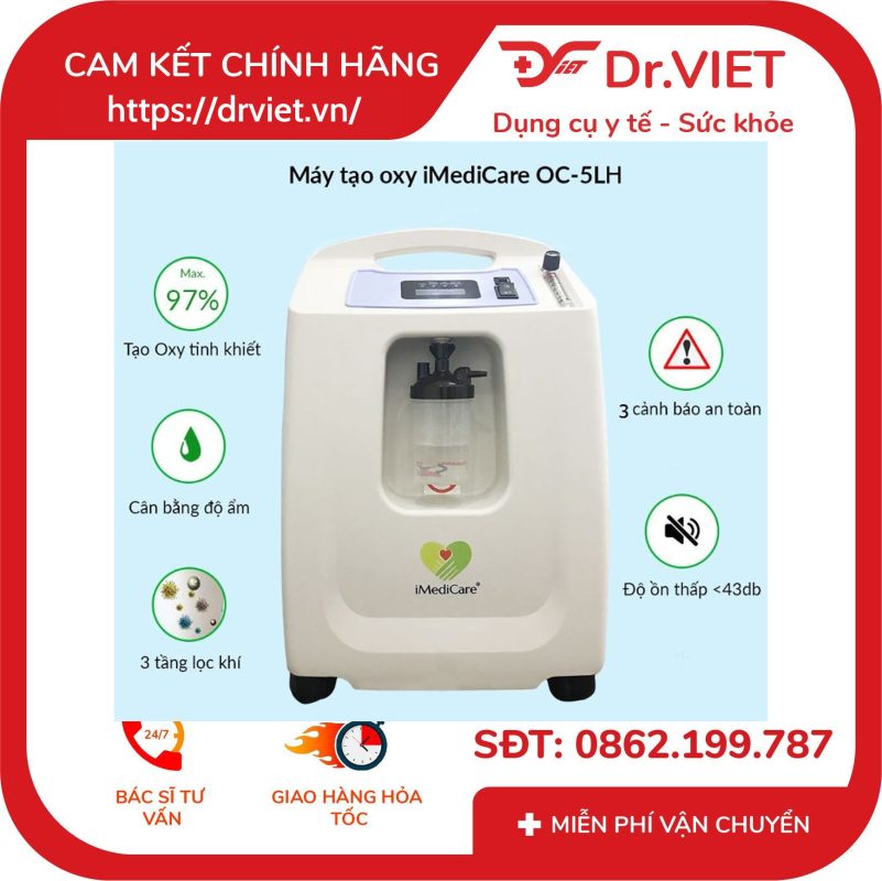 Máy Tạo Oxy 5 lít iMediCare OC 5LH