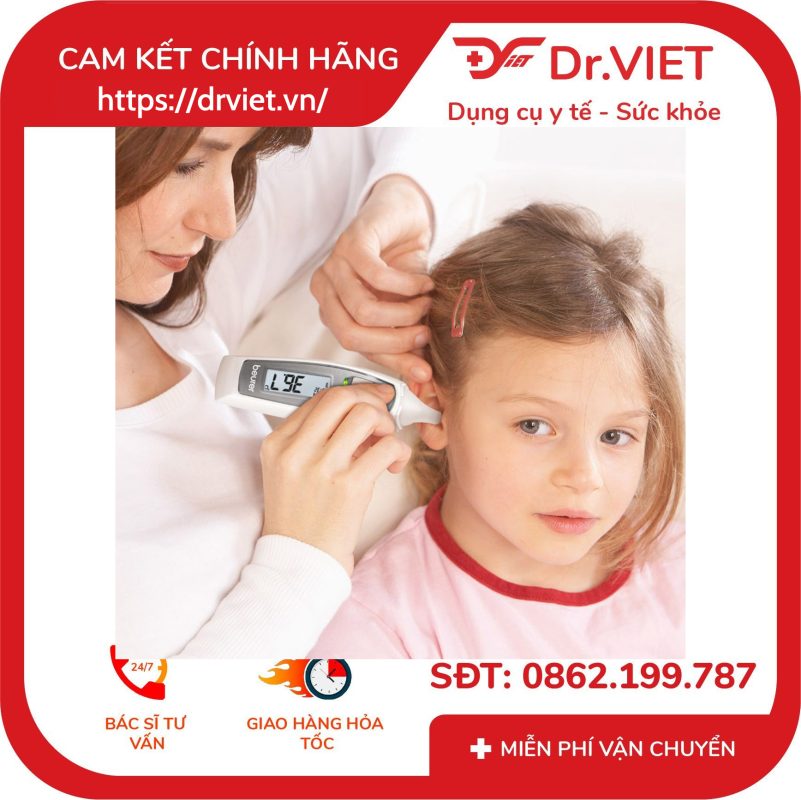 Nhiệt kế hồng ngoại đo tai Beurer FT65
