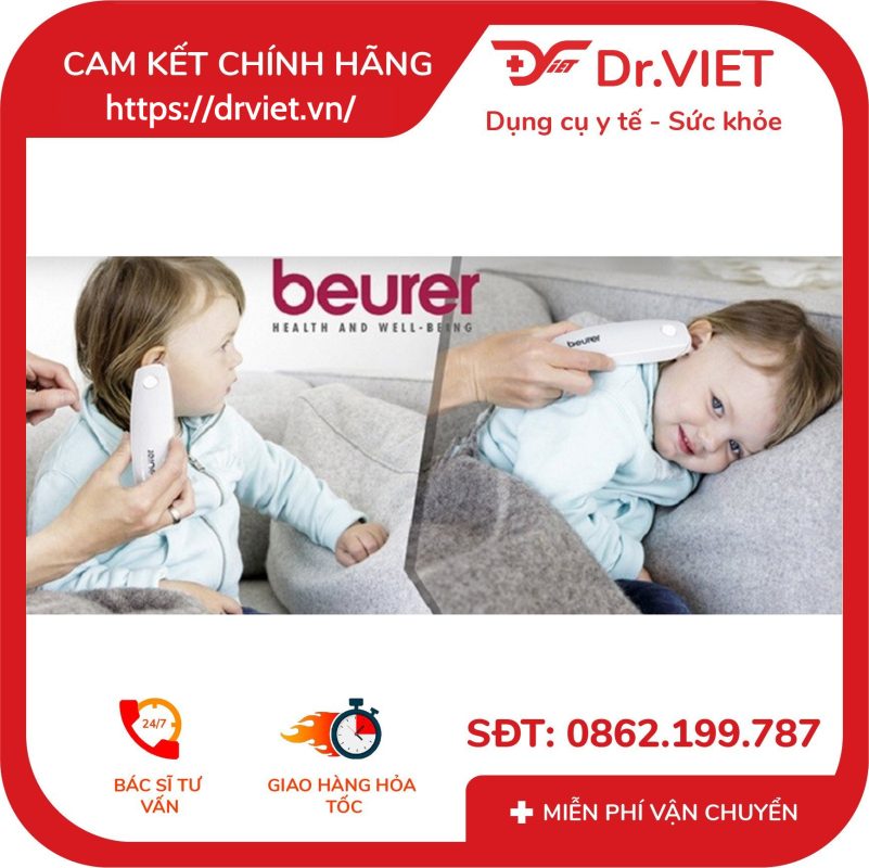 Nhiệt kế đo tai hồng ngoại Beurer FT78