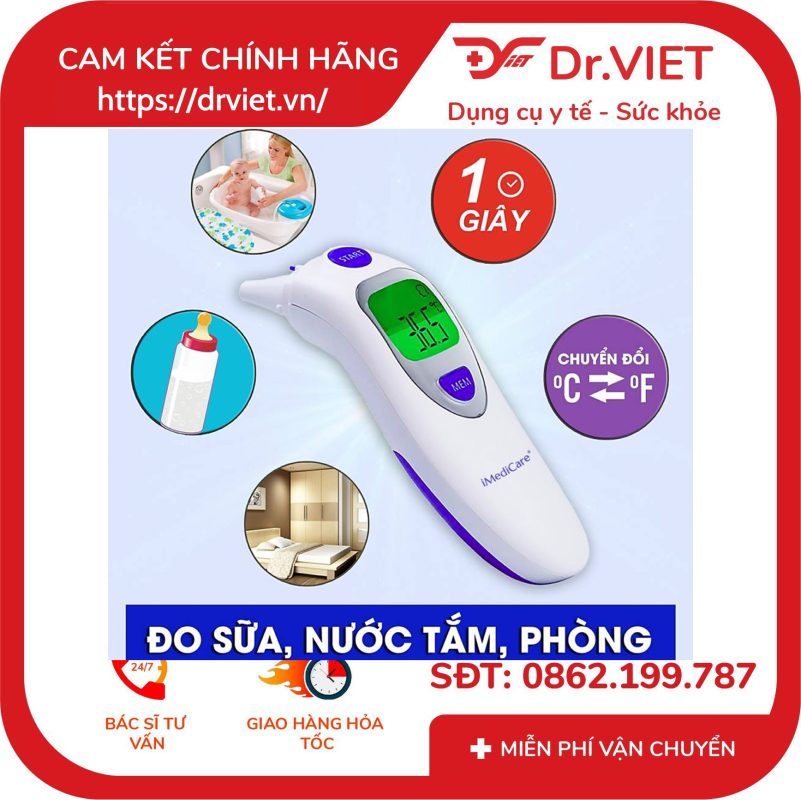 Nhiệt kế hồng ngoại iMediCare iTM-9S