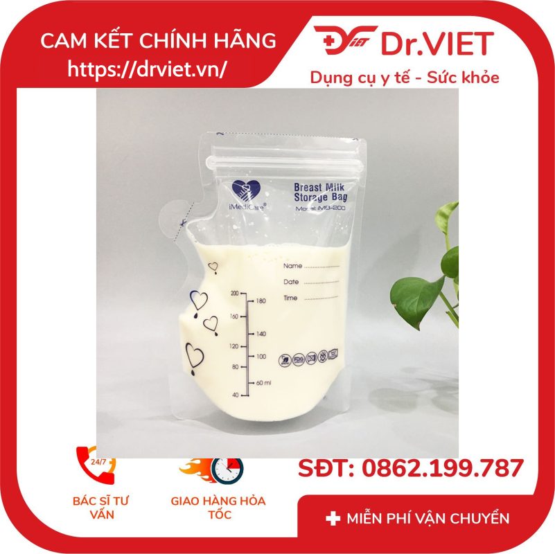 Túi trữ sữa iMediCare iMB-200