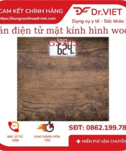 Cân điện tử mặt kính hình wood GS203