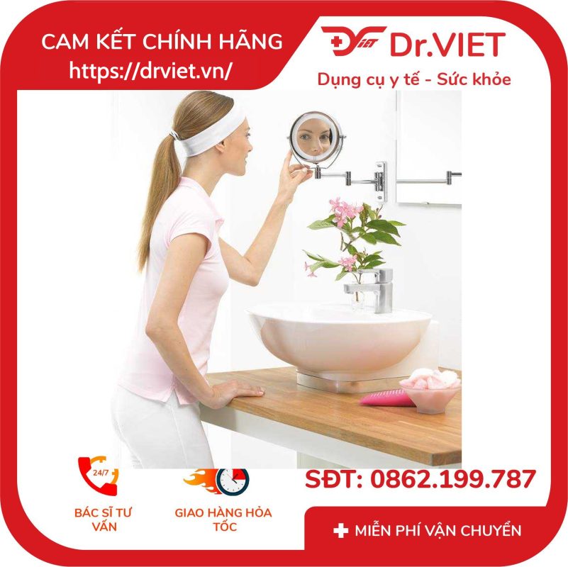 Gương trang điểm LED gắn tường Beurer BS59