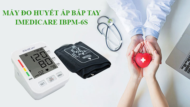 Máy đo huyết áp điện tử iMediCare iBPM-6S