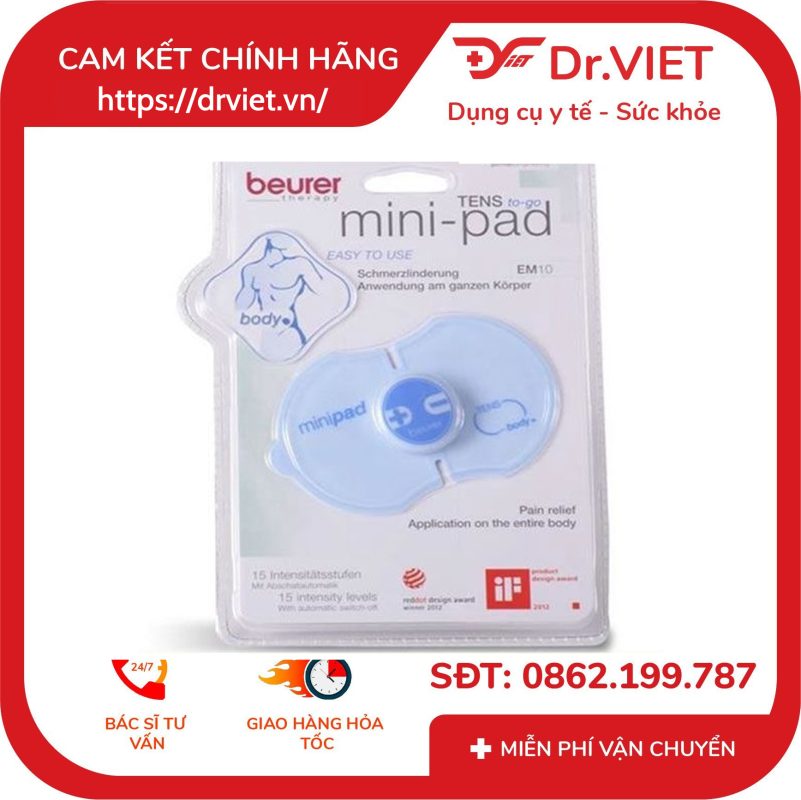 Miếng dán cho máy massage Beurer EM10