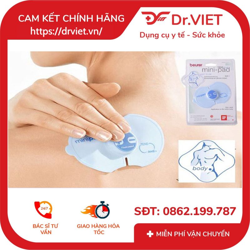 Miếng dán cho máy massage Beurer EM10