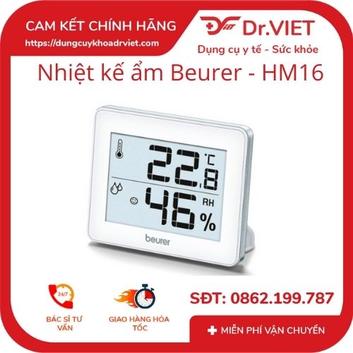 Nhiệt ẩm kế điện tử Beurer HM16