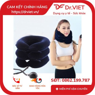 Đai hơi kéo giãn cột sống cổ Lucass NC-9