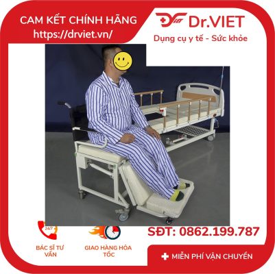 Giường Bệnh Nhân Tách Làm Xe Lăn Lucass GB-T243