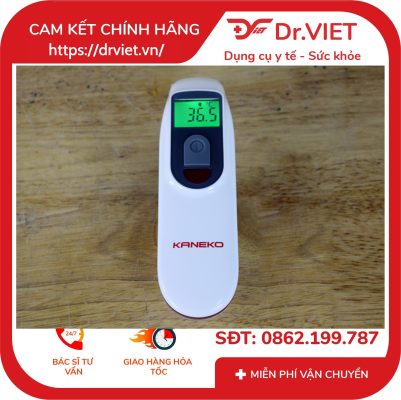 Nhiệt Kế Hồng Ngoại Đo Trán Kaneko A200 - Đo nhanh 1s, đo không tiếp xúc, cách xa 3cm, độ chính xác cao