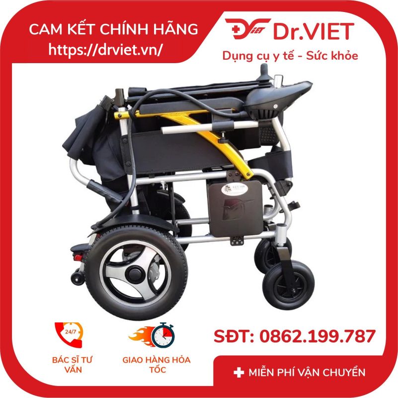 Xe lăn điện Lucass XE-122L