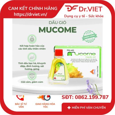 Dầu gió Mucome Herb Oil 7ml CPC1HN