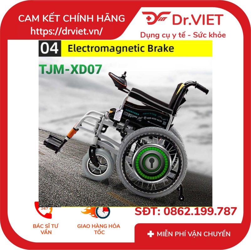 Xe lăn điện đa năng Tajermy TJM-XD07