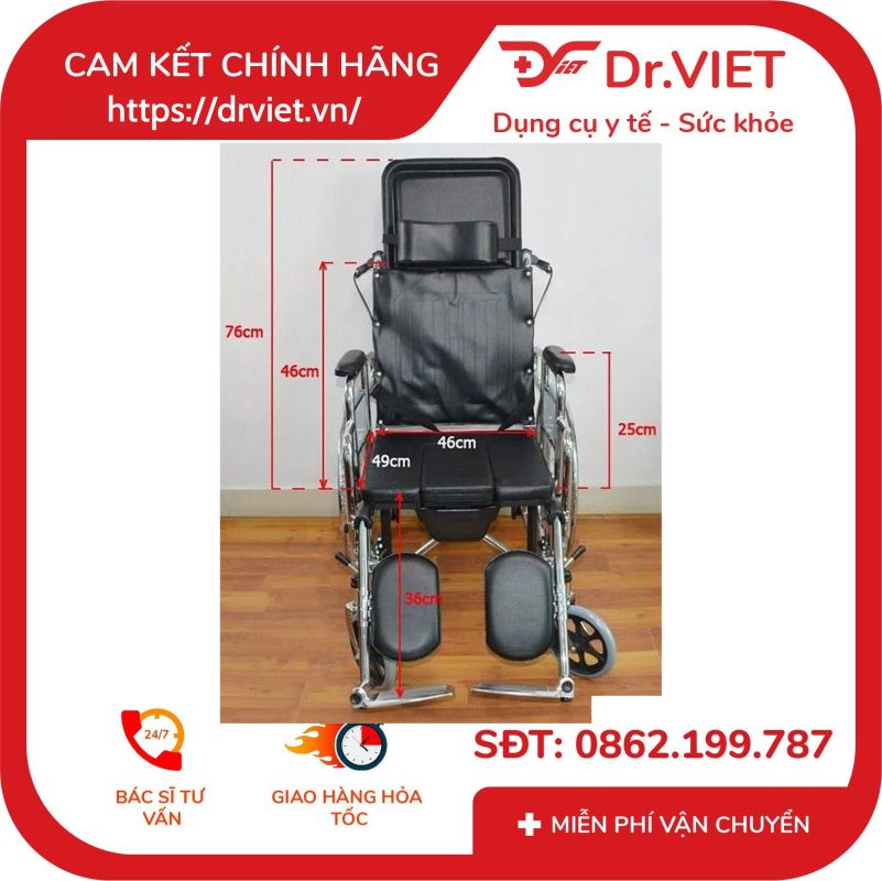 Xe lăn tay đa năng Lucass X-607