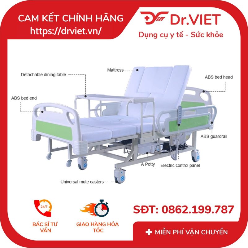 Giường y tế điện đa năng TAJERMY TJM-GD10