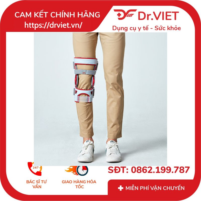 Đai kéo giãn bảo vệ khớp gối DiskDr. SP1600 Hàn Quốc (Bản cao cấp)
