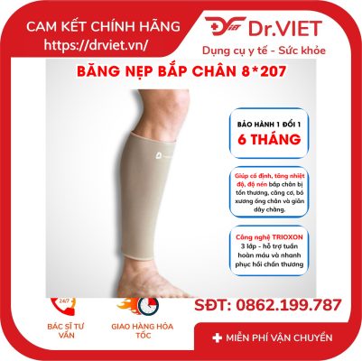 BĂNG NẸP BẮP CHÂN THERMOSKIN 8*207