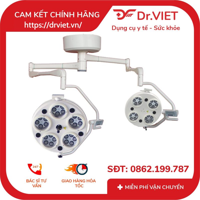 Đèn mổ treo trần 5 bóng Keling KL05.L.I