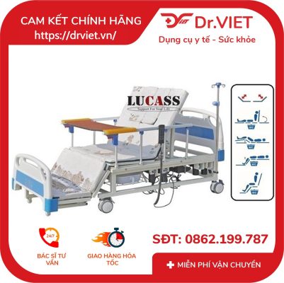 Giường Bệnh Nhân Điện Lucass GB-T5E
