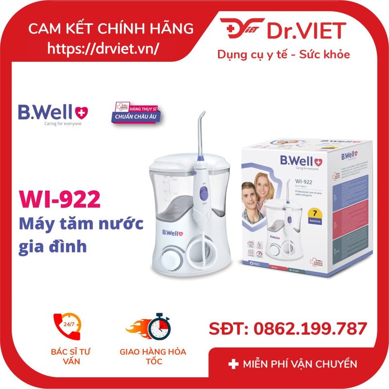 Máy tăm nước B.Well Swiss WI-922