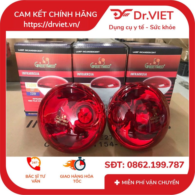Bóng đèn hồng ngoại GREETMED
