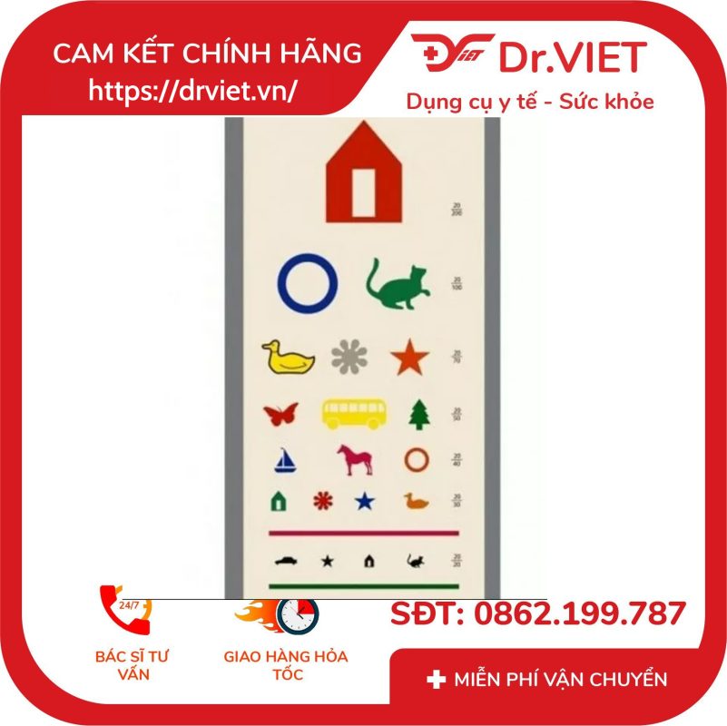 Đèn thử thị lực màu TNE