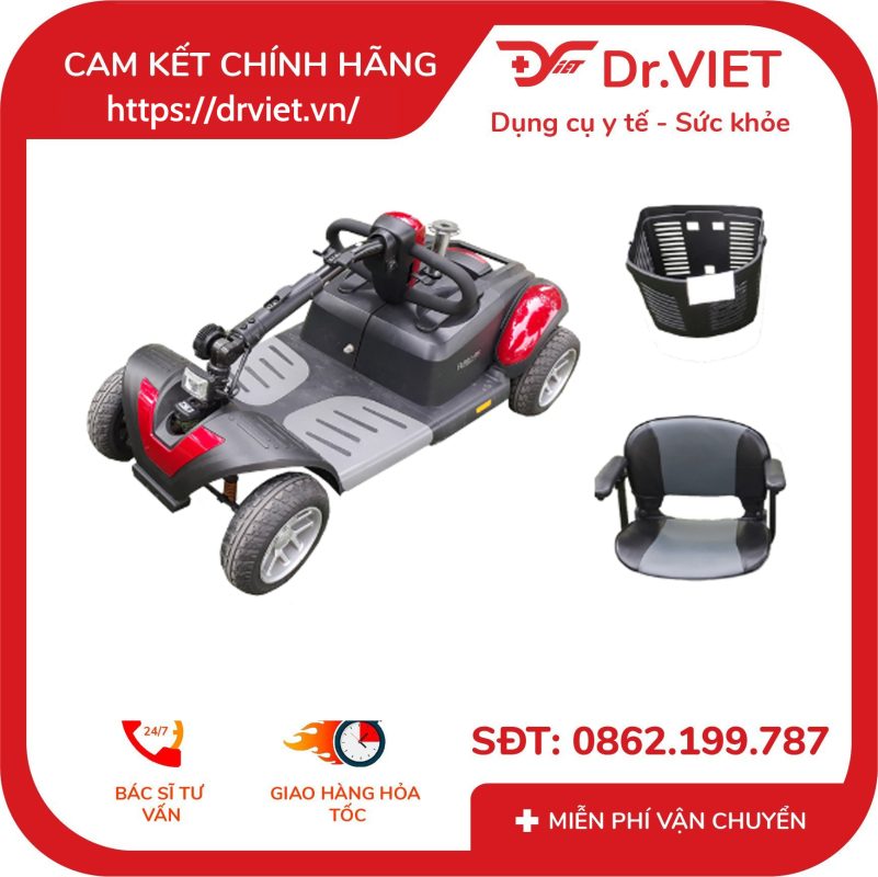 Xe lăn điện Scooter Omega T4SG9