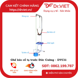 Ghế kéo cổ tạ trước DVC11 Đức Cường