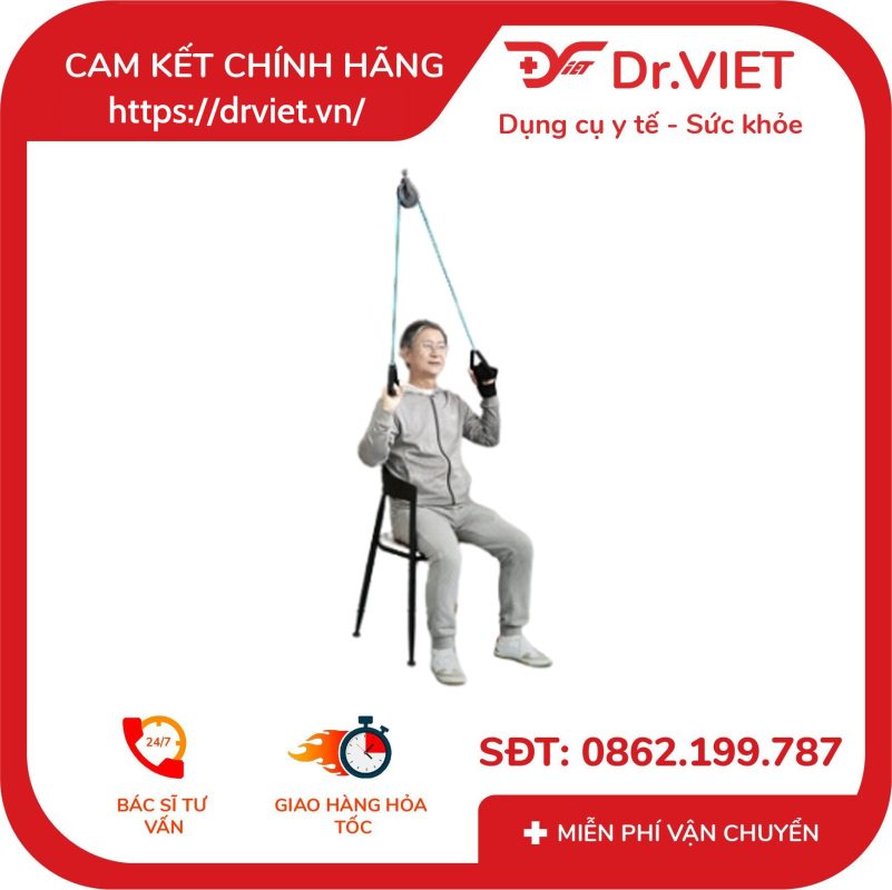 Bộ khung ròng rọc tập kéo tay DVC21 Đức Cường