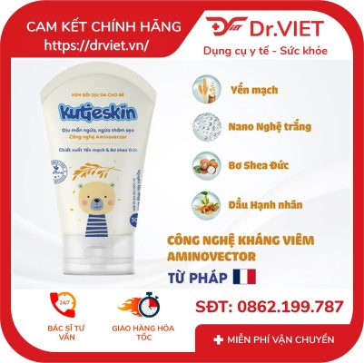 Kem bôi dịu da cho bé Kutieskin 30g - Giảm mẩn ngứa - ngừa thâm sẹo