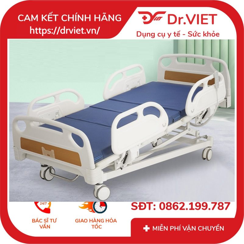 Giường Y Tế Điện 5 Chức Năng Lucass GB-35E