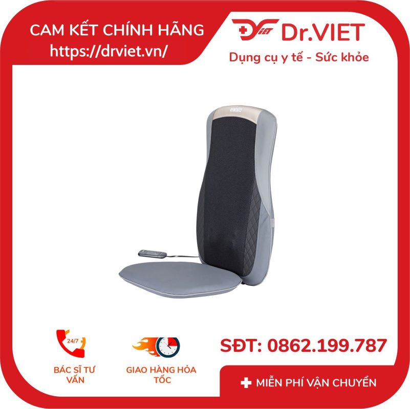 Đệm ghế massage Shiatshu công nghệ pin sạc HoMedics MCS-624