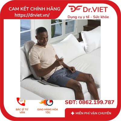 Đệm massage Shiatsu kèm nhiệt Homedics MCS-382