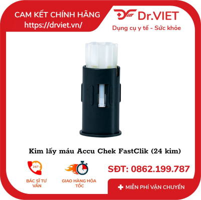 Kim lấy máu Accu Chek FastClik