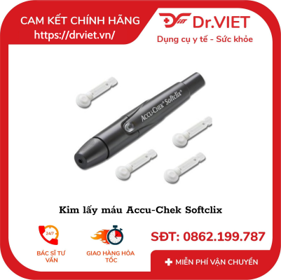 Kim lấy máu Accu-Chek Softclix