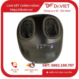 Máy massage chân khí nén cao cấp 3in1 kèm nhiệt FMS-360HJ-BK