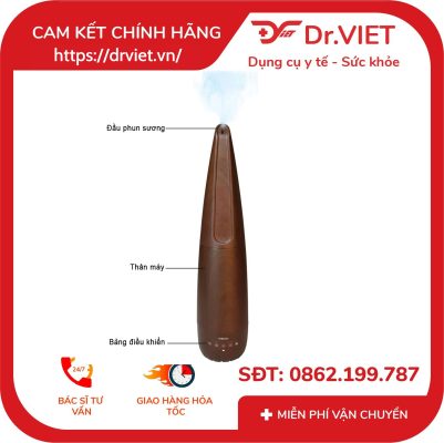 Máy tạo độ ẩm siêu âm khử khuẩn TotalComfort™ Deluxe chuyên nghiệp HoMedics UHE-WM11BD