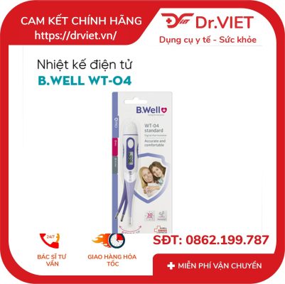 Nhiệt kế điện tử B.Well Swiss WT-04 standard