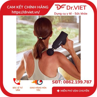 Súng massage trị liệu pin sạc cầm tay Homedics HHP-745